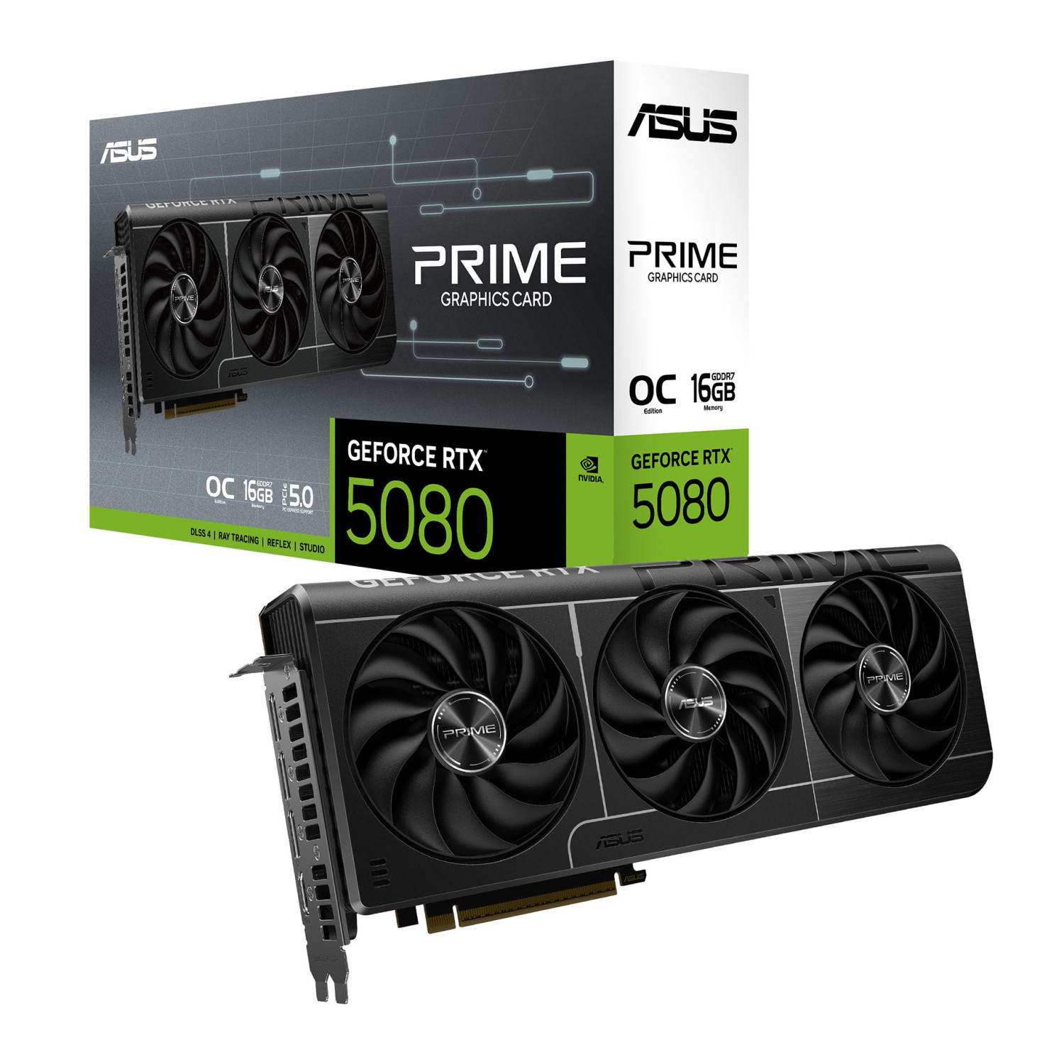 کارت گرافیک ایسوس VGA ASUS RTX 5080 PRIME OC 16GB GDDR7 کارت گرافیک ایسوس VGA ASUS RTX 5080 PRIME OC 16GB GDDR7