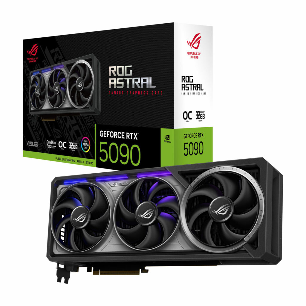 کارت گرافیک ایسوس VGA ASUS RTX 5090 ROG ASTRAL OC 32GB GDDR7
