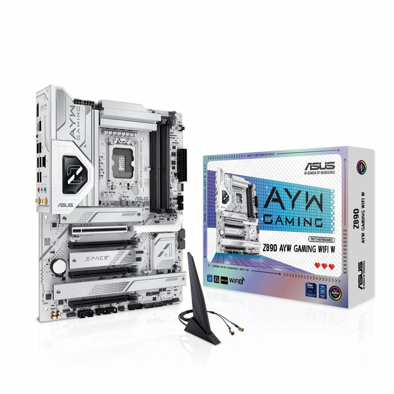 مادربرد ایسوس MB ASUS AYW GAMING Z890 WIFI W DDR5 مادربرد ایسوس MB ASUS AYW GAMING Z890 WIFI W DDR5